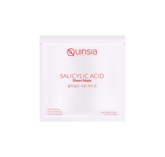 Quinsia Salicylic Acid Sheet Mask (30gm)