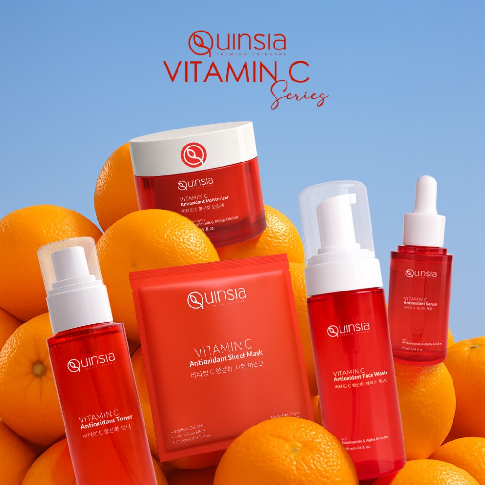 Quinsia Vitamin C Antioxidant Face Wash (120ml)