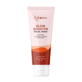 Rajkonna Glow Booster Facial Wash  Glutathione + Niacinamide With Jojoba Beads (100ml)
