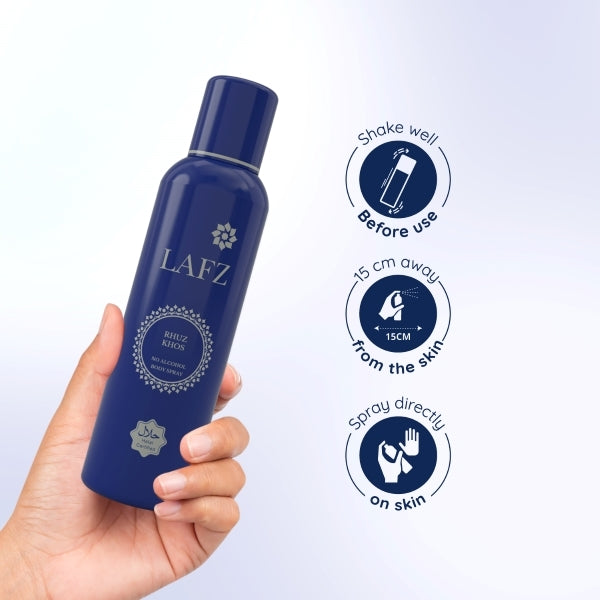 Lafz No Alcohol Perfume (160ml) - Rhuz Khoz