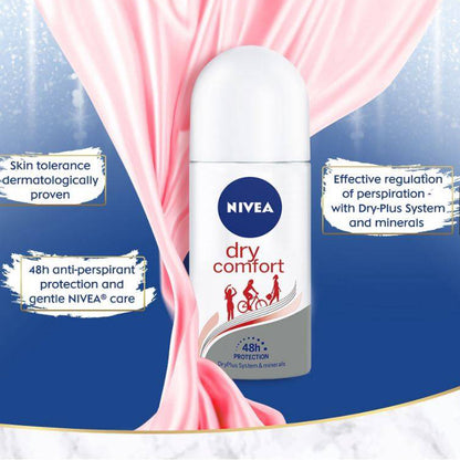 Nivea Female Roll On Dry Comfort (50ml)