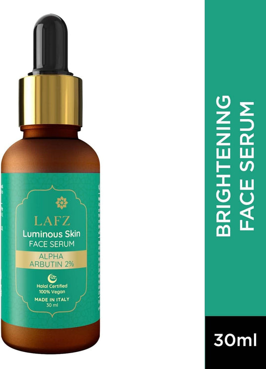 Lafz Luminous Skin Face Serum (30ml) - Alpha Arbutin