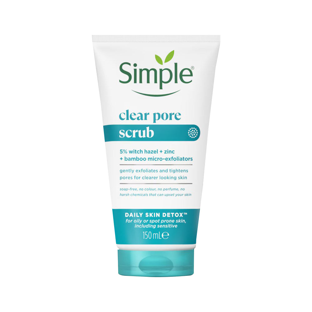 Simple Daily Skin Clear Pore Facial Scrub 150ml