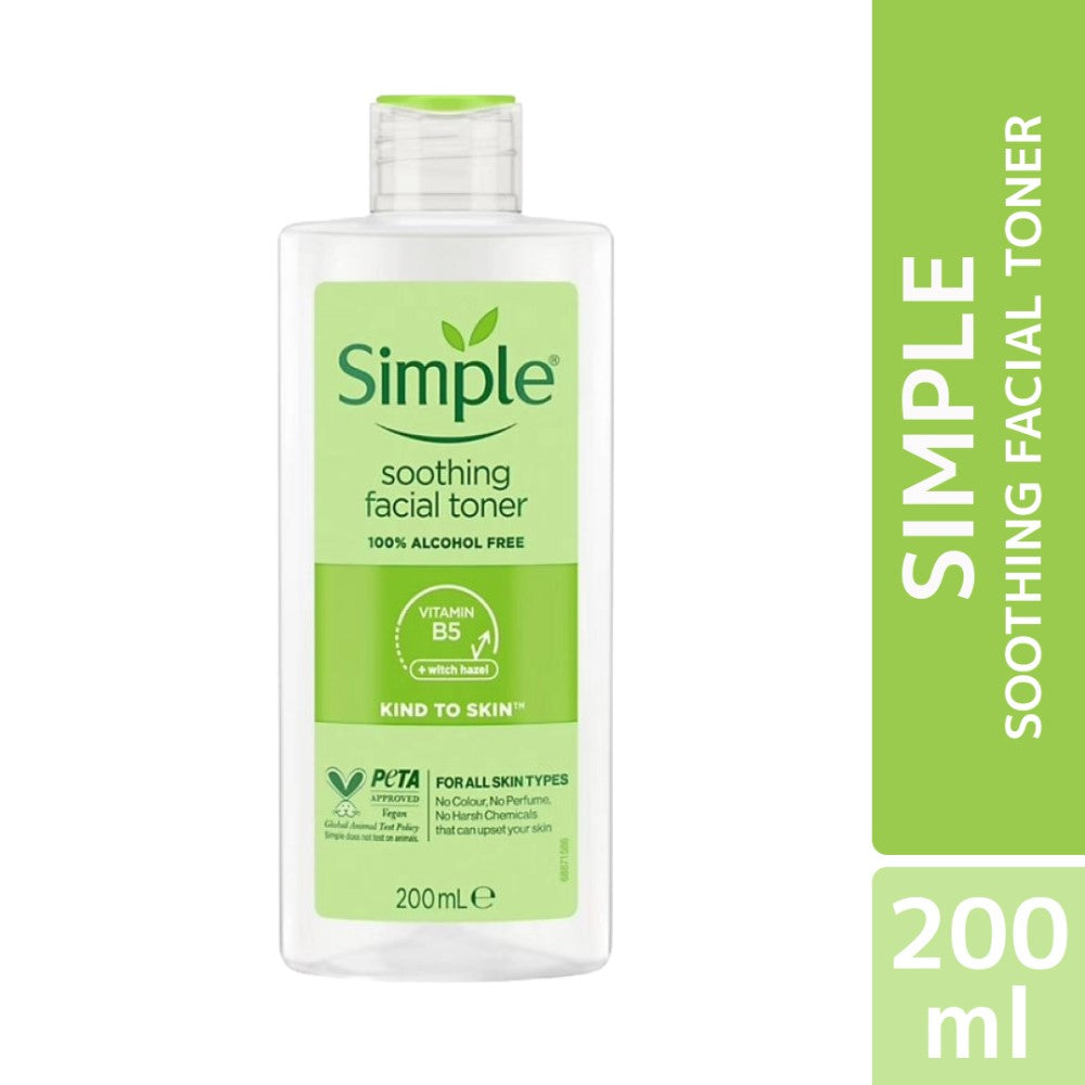 Simple Kind To Skin Soothing Facial Toner (200ml)