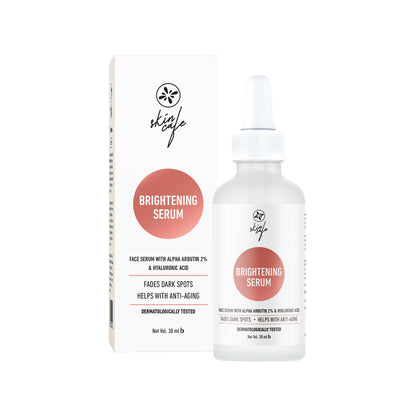 Skin Café Brightening Serum with Alpha Arbutin 2% &amp; Hyaluronic Acid 30ml