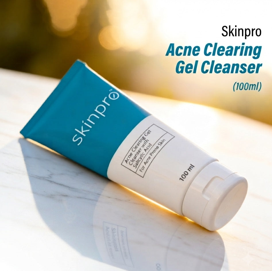 Skinpro Acne Clearing Gel Cleanser with Salicylic Acid (100ml)