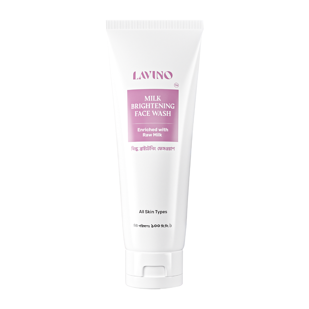 Lavino Milk Brightening Face Wash (100ml)