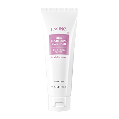Lavino Milk Brightening Face Wash (100ml)