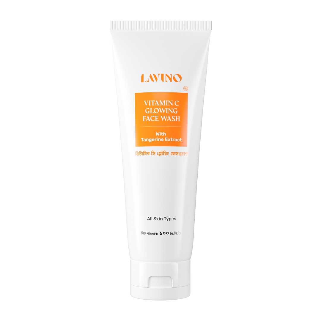 Lavino Vitamin C Face Wash with Tangerine Extract (100ml)