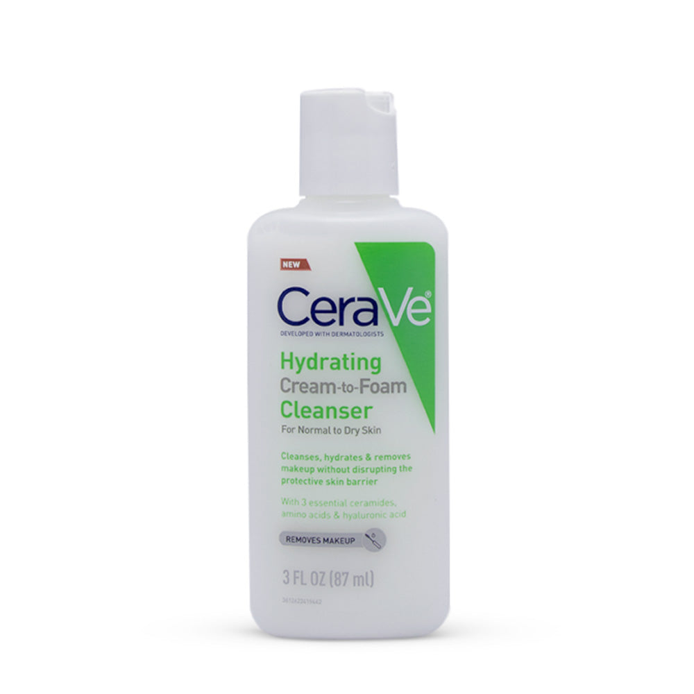 CeraVe Hydrating Cream To Foam Cleanser 87ml