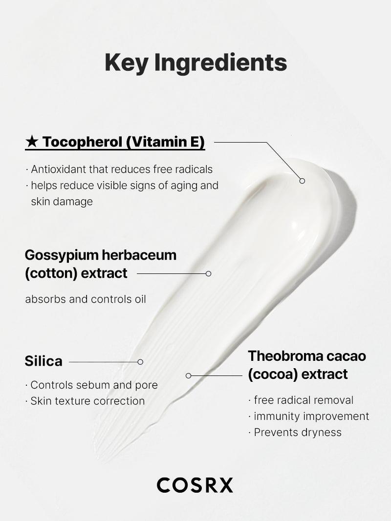 Cosrx Vitamin E Vitalizing Sunscreen SPF 50 (50ml)