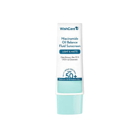 WishCare  Niacinamide Oil Balance Fluid Light &amp; Matte Sunscreen SPF 50+ PA++++ (50ml)