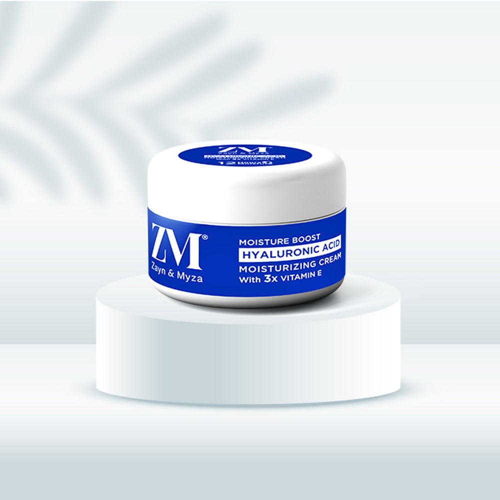 Zayn &amp; Myza Moisture Boost Hyaluronic Acid Moisturizing Cream with 3x Vitamin E (50gm) - B1G1