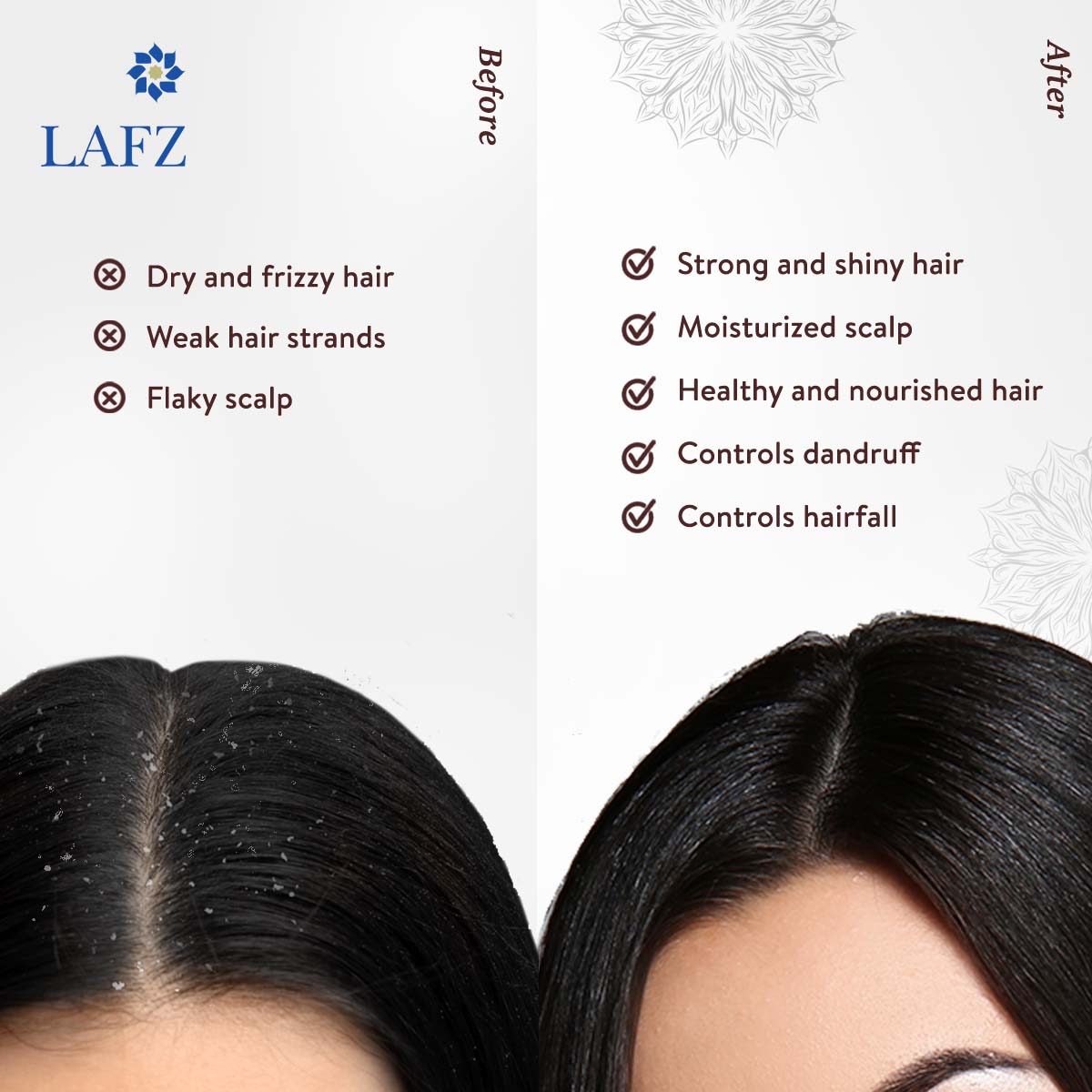 Lafz 10 in 1 Advanced Essential Oil - for Hair