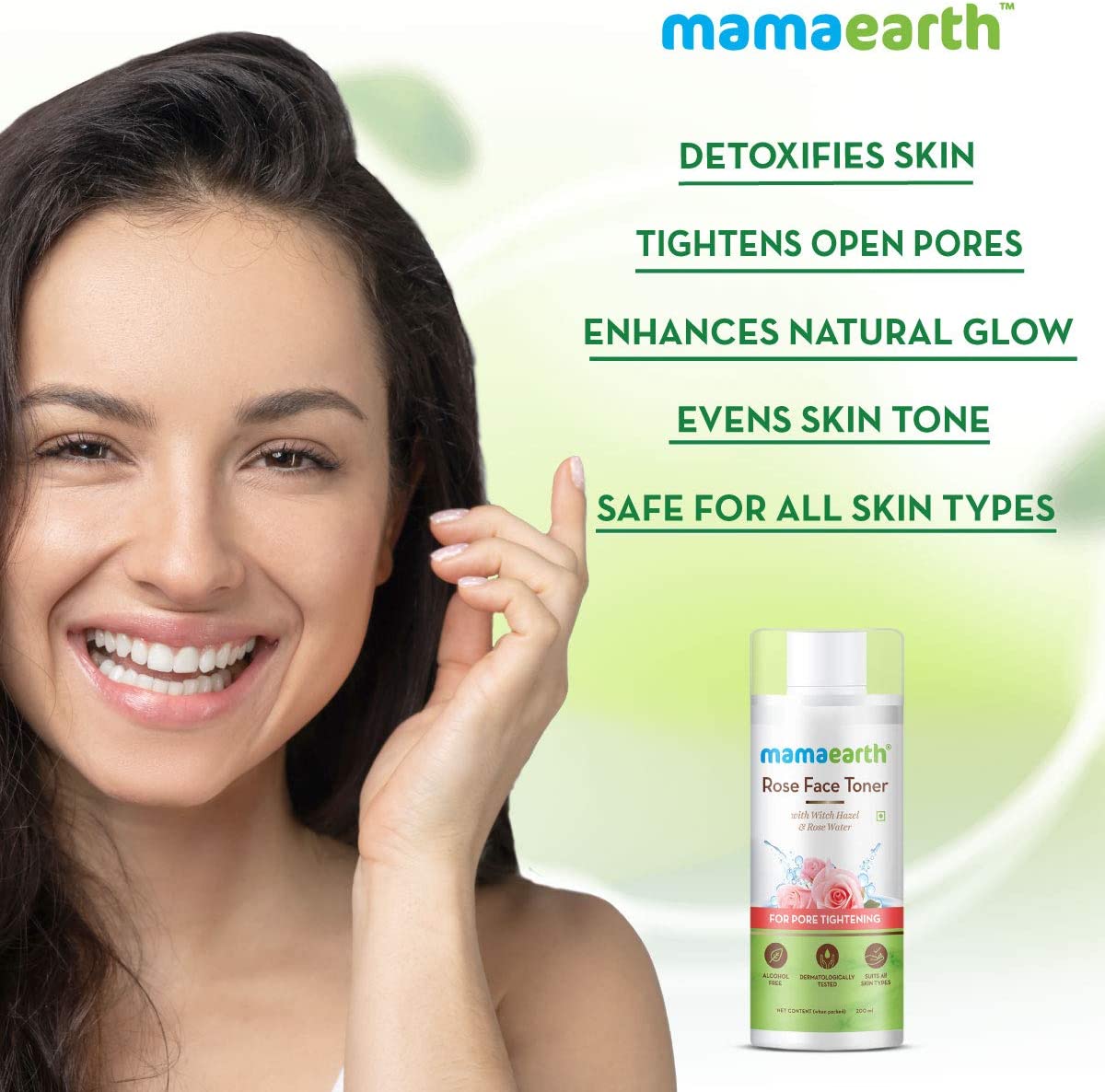 Mamaearth Rose Face Toner (200ml)
