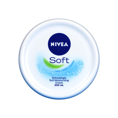 Nivea Soft Jar Moisturizing Cream (200ml)