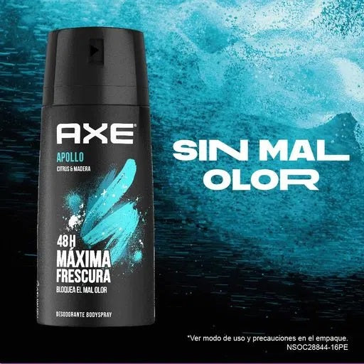 Axe Deo Body Spray Apollo Citrus and Madera (150ml)