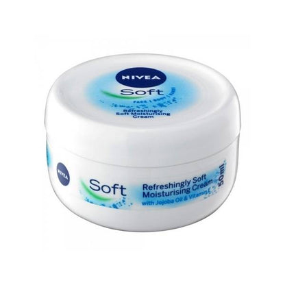 Nivea Soft Jar Moisturizing Cream (200ml)