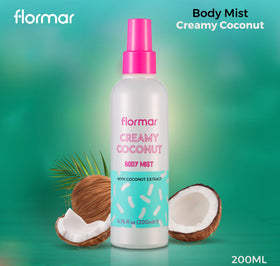 Flormar Body Mist Creamy Coconut (200ml)