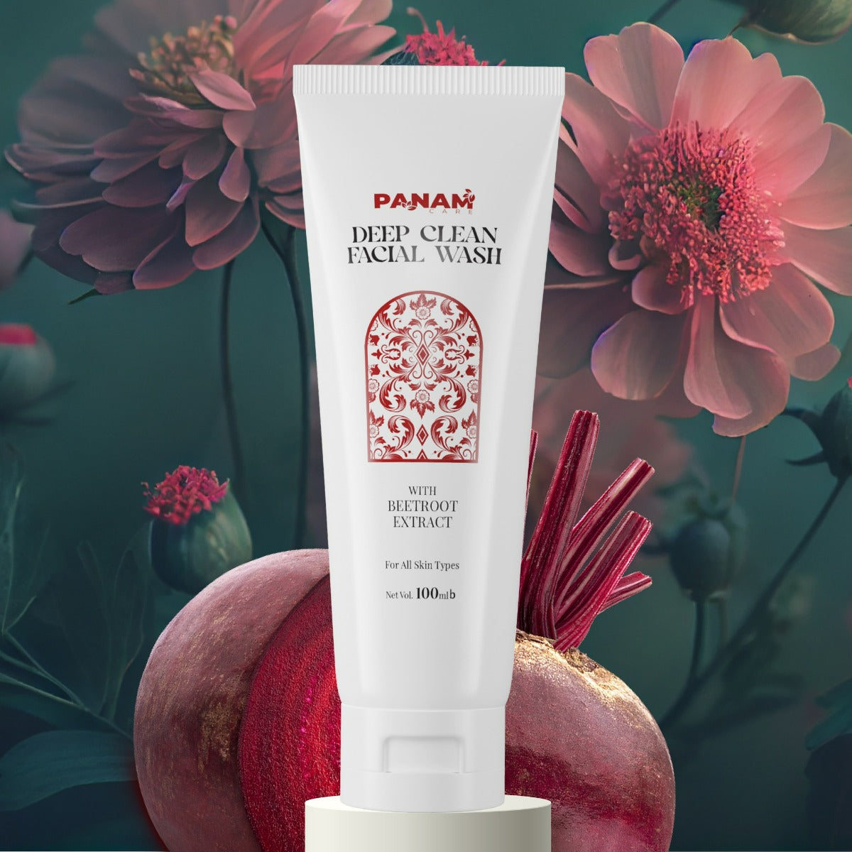 Panam Care Deep Clean Facial Wash With Beetroot Extract (100ml)