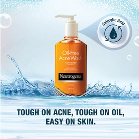 Neutrogena Oil Free Acne Wash Facial Cleanser (175ml)