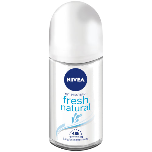 Nivea Fresh Natural Roll On 50ml and Soft Jar Berry Blossom Cream 50ml (Combo Pack)