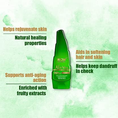 Wow Skin Science Aloe Vera Gel (250ml)
