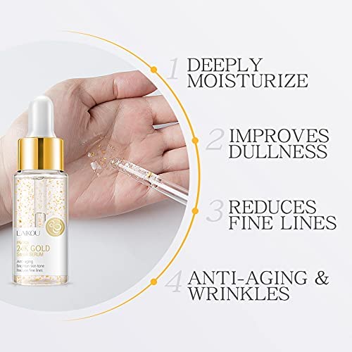 Laikou France 24k Gold Snail Serum (17ml)