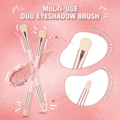 T04 - PINKFLASH Duo Eyeshadow Brush