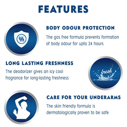 Nivea Men Body Deodorizer Ice Cool (120ml)