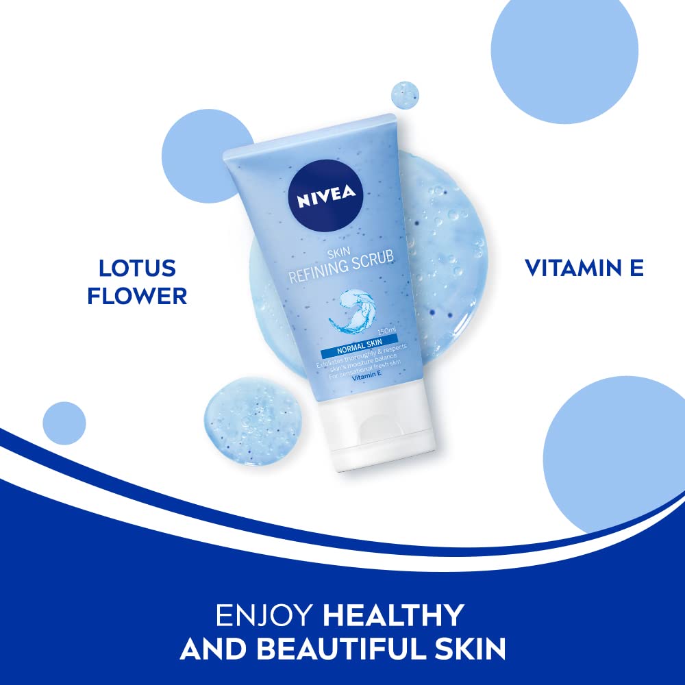 Nivea Skin Refining Face Scrub With Vitamin E (150ml)