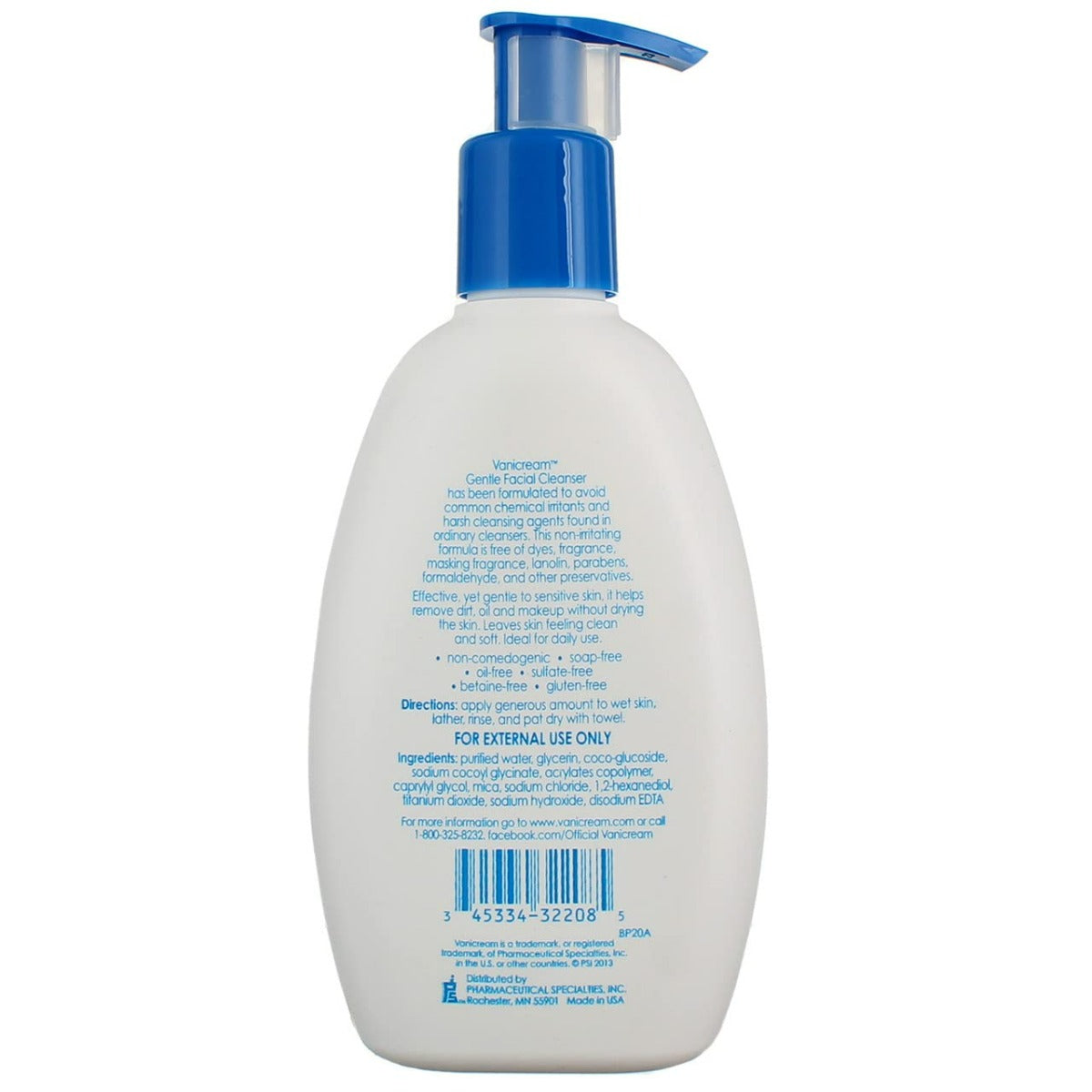 Vanicream Gentle Facial Cleanser (237ml)