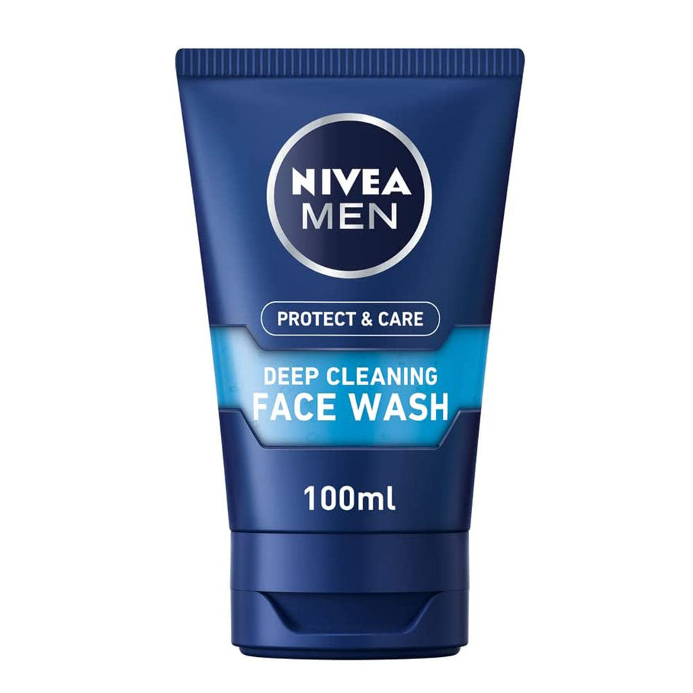 Nivea Men Protect and Care Deep Cleaning Face Wash (100ml)