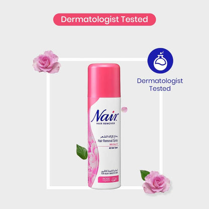 Nair Hair Removal Spray Rose (200ml)