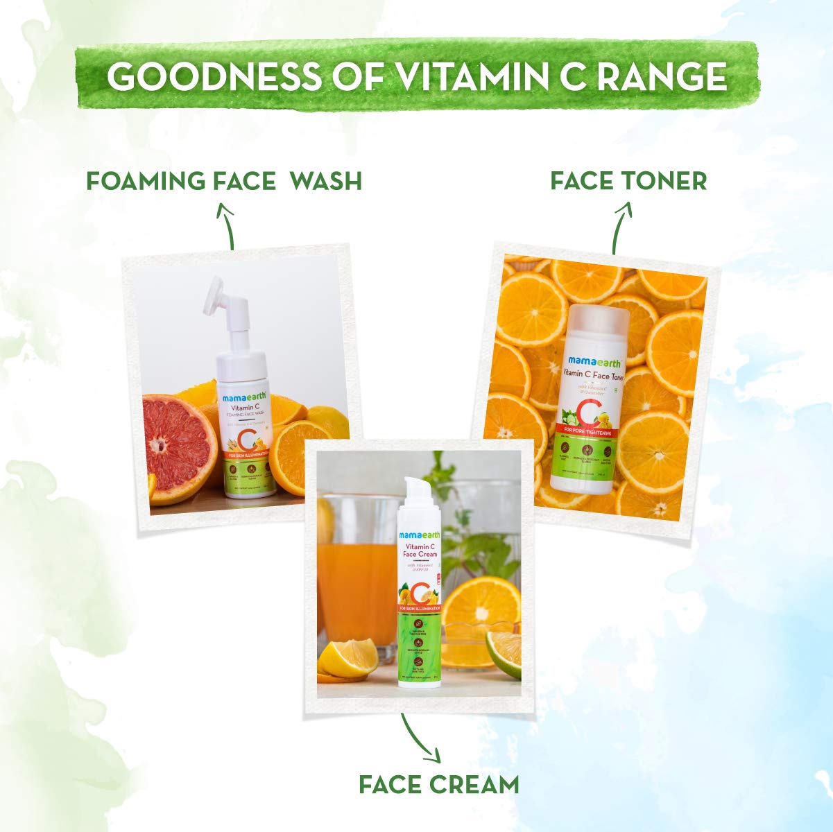 Mamaearth Vitamin C Face Scrub (100gm)