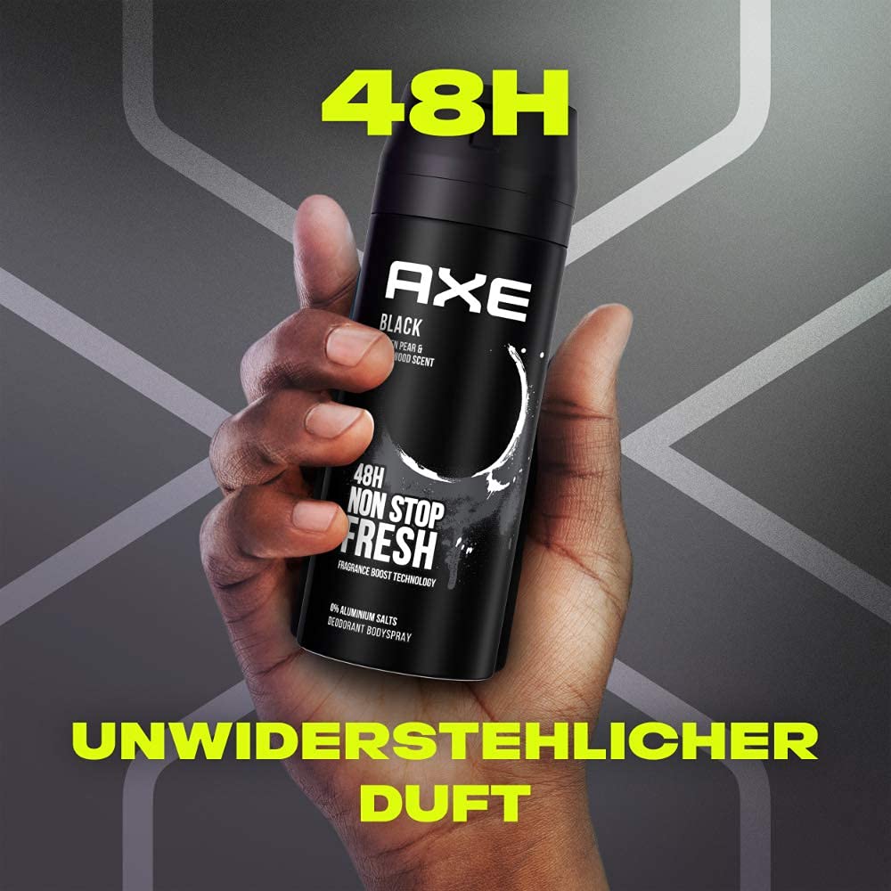 Axe Deo Body Spray Black Pera Frozen and Cedro (150ml)