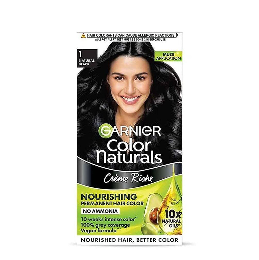 Garnier Color Naturals Shade - 1 Natural Black (130ml)