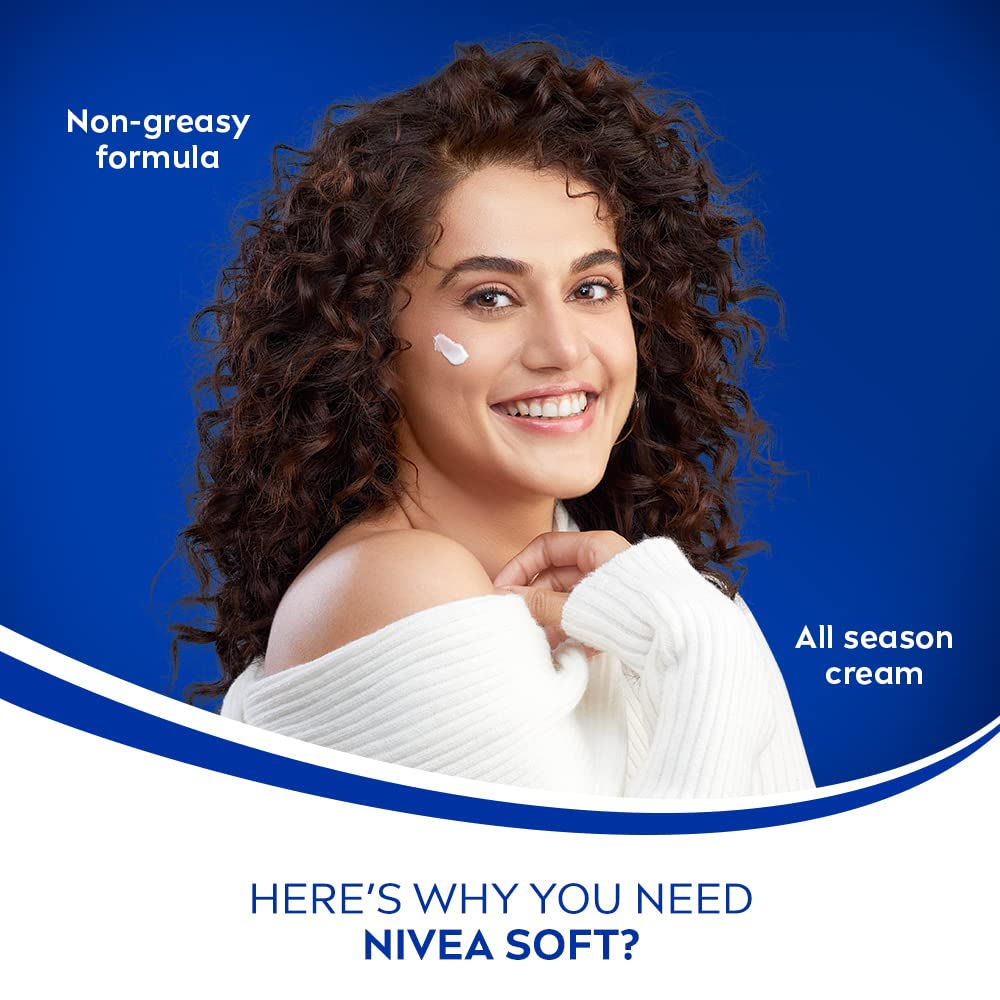 Nivea Soft Light Playful Peach Moisturizing Cream