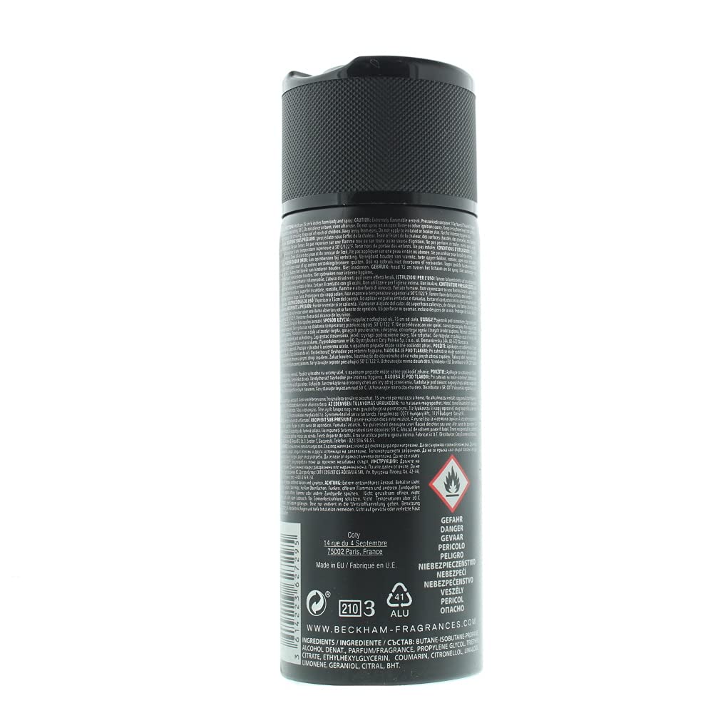 David Beckham Respect Deodorant Spray for Men (150ml)