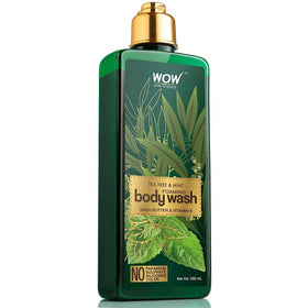Wow Skin Science Tea Tree and Mint Foaming Body Wash (250ml)