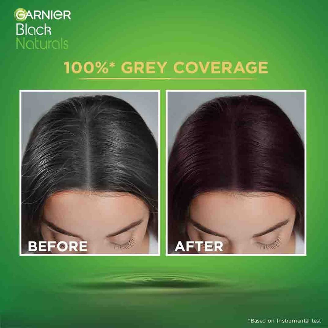 Garnier Black Naturals Shade - 3.16 Burgundy (20ml+20gm)