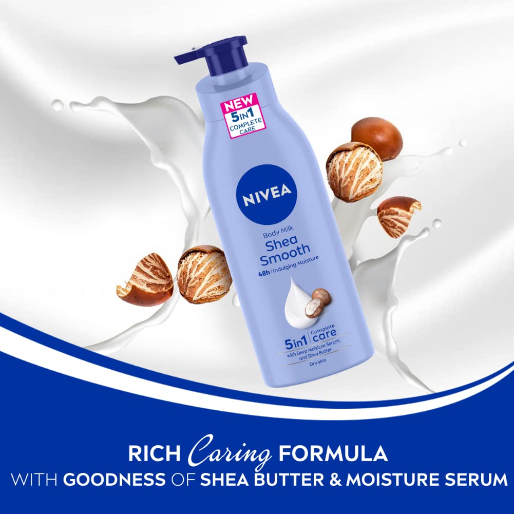 Nivea Body Milk Shea Smooth Moisture Care (400ml)