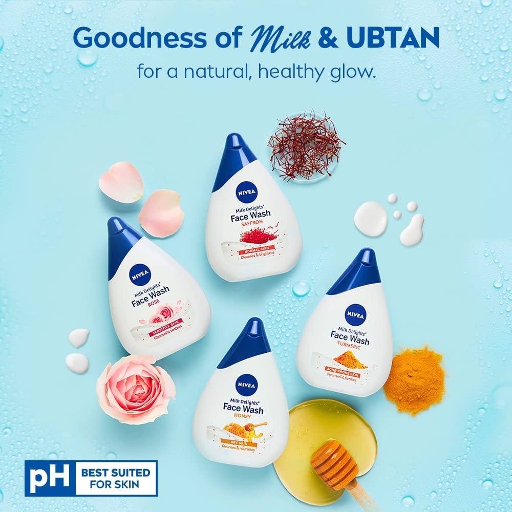 Nivea Milk Delights Face Wash Honey (100ml)