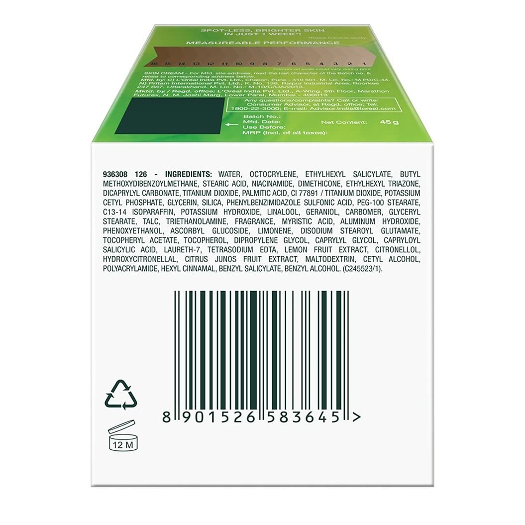 Garnier Bright Complete Vitamin C Serum Cream UV