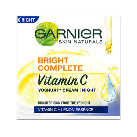 Garnier Bright Complete Vitamin C Yoghurt Night Cream