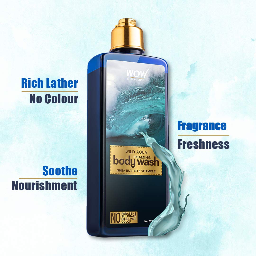 Wow Skin Science Wild Aqua Body Wash (250ml)