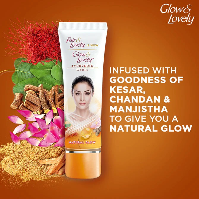 Glow &amp; Lovely Face Cream Ayurvedic Care (50gm)