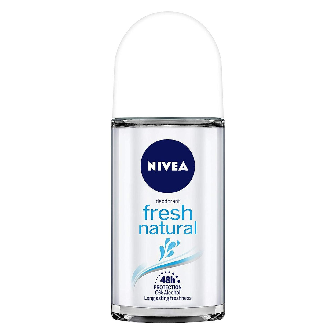 Nivea Fresh Natural Roll On 50ml and Soft Jar Berry Blossom Cream 50ml (Combo Pack)
