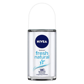 Nivea Fresh Natural Roll On 50ml and Soft Jar Berry Blossom Cream 50ml (Combo Pack)