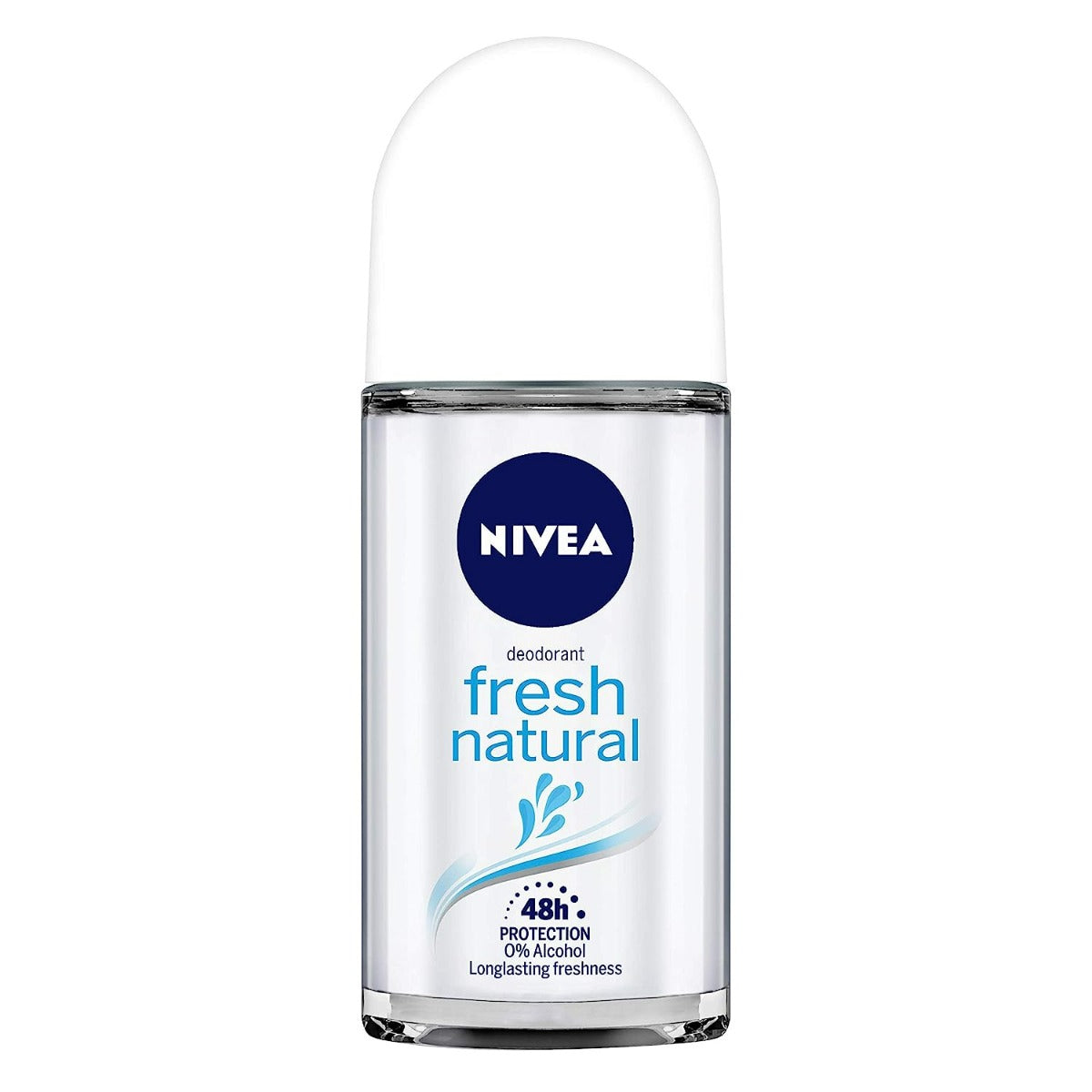 Nivea Fresh Natural Roll On 50ml and Soft Jar Berry Blossom Cream 50ml (Combo Pack)